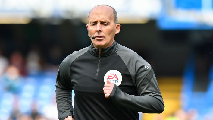 Mike Dean will not be the VAR referee for any of the weekend's fixtures