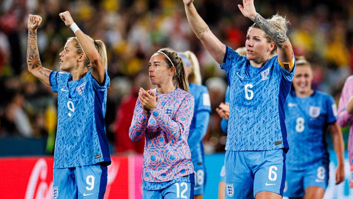 The Lionesses celebrate their World Cup victory over Australia