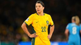 Sam Kerr is determined to end Australia's World Cup campaign on a high