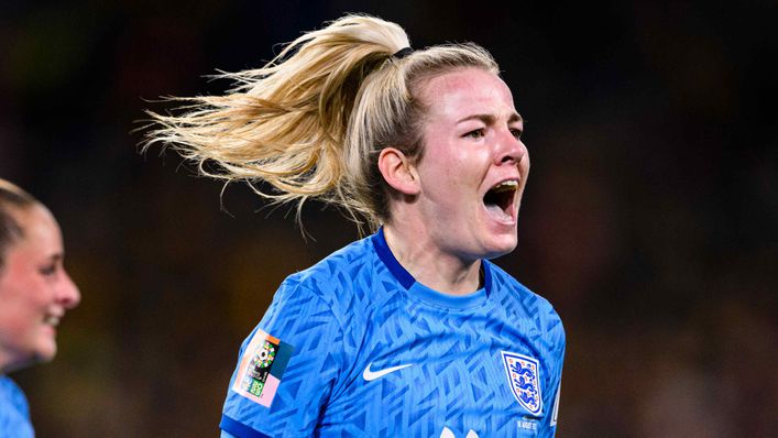 Lauren Hemp scored in England's victory over Australia