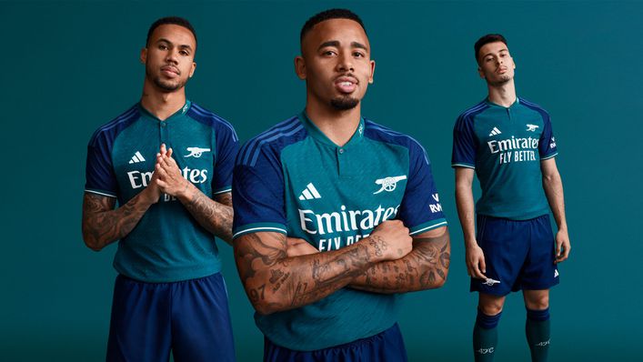 Arsenal players will look sharp in their 2023-24 third kit
