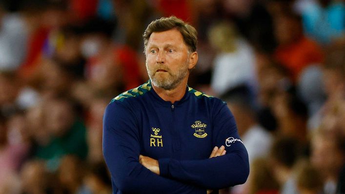 Southampton manager Ralph Hasenhuttl is under increasing pressure