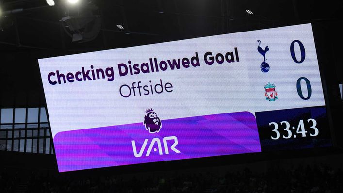 Liverpool forward Luis Diaz saw his goal against Tottenham wrongly ruled out by VAR