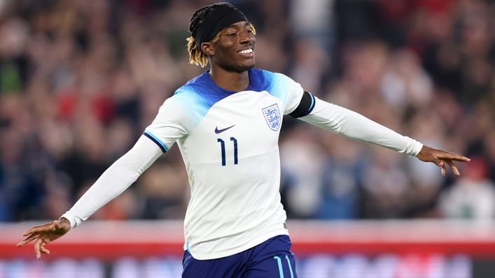 Noni Madueke is in a rich vein of form for England Under-21s