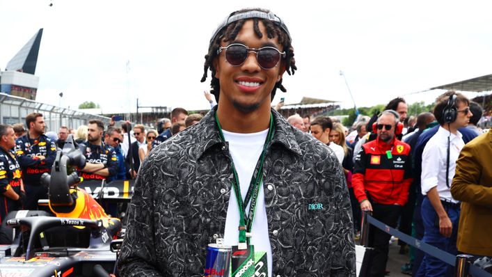 Trent Alexander-Arnold attended the British Grand Prix at Silverstone last year