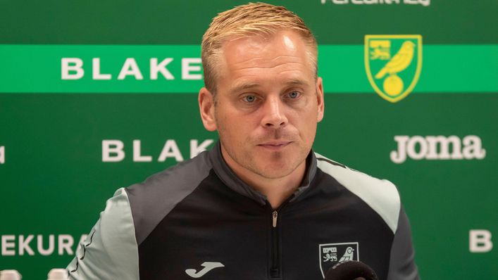 Johannes Hoff Thorup appears to be finding his feet as Norwich head coach