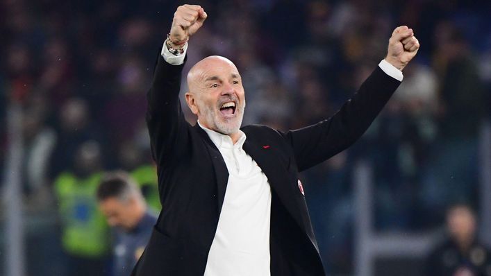 Milan boss Stefano Pioli has had plenty to celebrate this term
