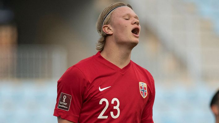 Erling Haaland will not be at the World Cup after Norway failed to qualify
