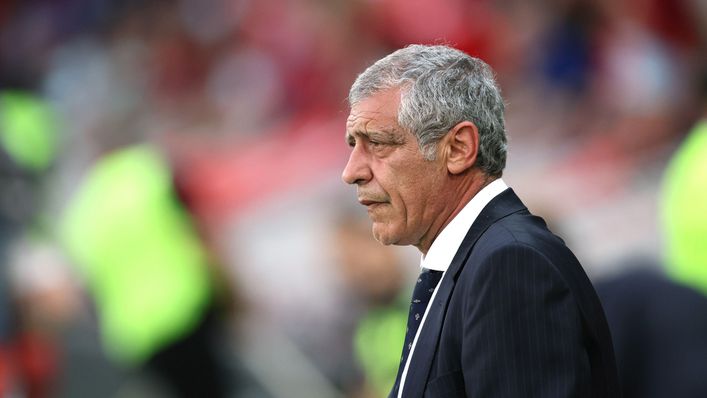 Fernando Santos watched his Portugal side exit the 2018 World Cup in the last-16