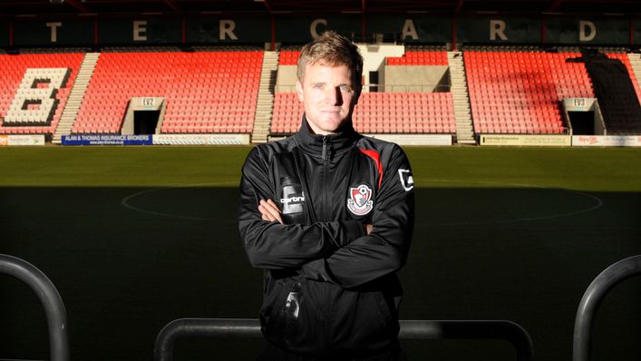 Eddie Howe kept Bournemouth in the Football League at the start of his managerial career