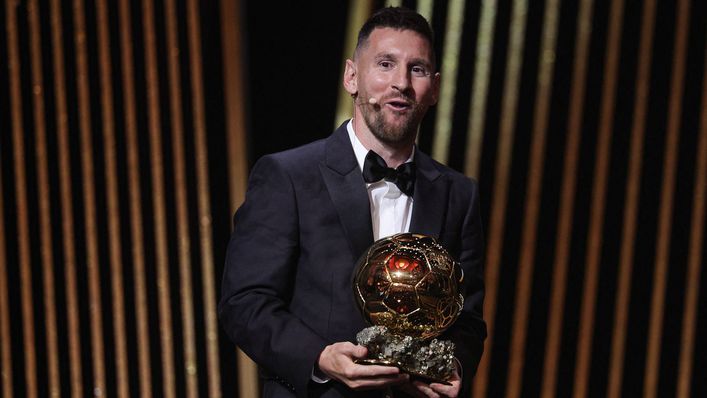Lionel Messi won his eighth Ballon d'Or last month