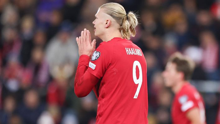 Erling Haaland has picked up an injury while playing for Norway
