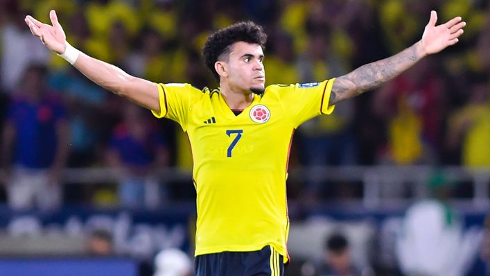 Luis Diaz scored twice in Colombia's win over Brazil