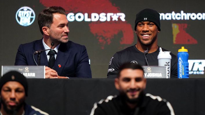 Eddie Hearn and Anthony Joshua have their sights set on December 23