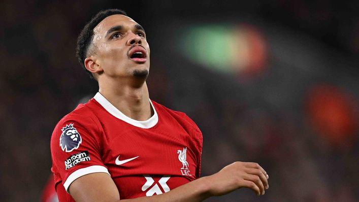 Trent Alexander-Arnold played the majority of the game from midfield