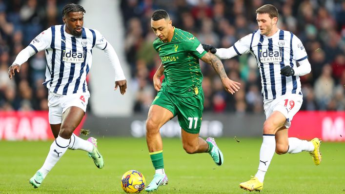 West Brom beat Norwich on Boxing Day