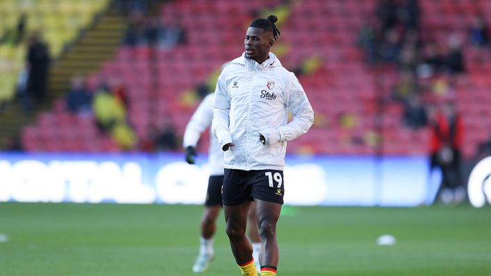 Vakoun Bayo returns from suspension and could aid the Watford cause this weekend