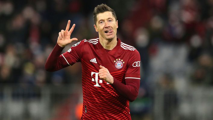 Bayern Munich's Robert Lewandowski is the Bundesliga's top scorer