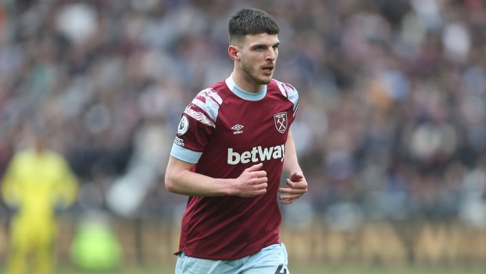 Declan Rice is likely to leave West Ham this summer
