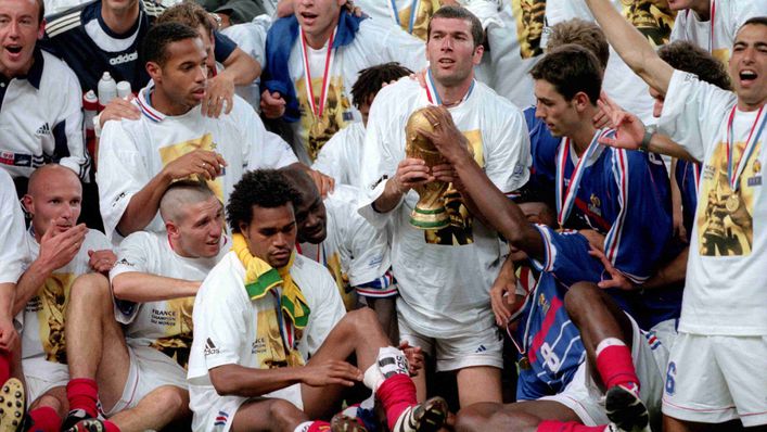 Guy Mowbray commentated on France's 1998 World Cup win aged 26