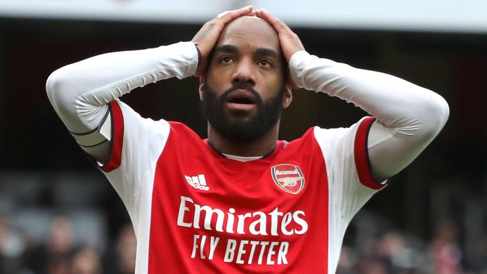 Alexandre Lacazette has not enjoyed a prolific season for Arsenal