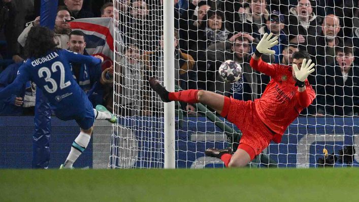 Marc Cucurella's miss in first-half stoppage time proved costly for Chelsea