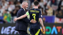 Scotland's Steve Clarke and Andrew Robertson will want to move on from the 5-1 thrashing by Germany.