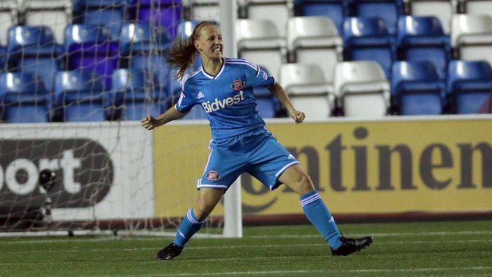 A young Beth Mead shone for Sunderland in their 2015 WSL opener