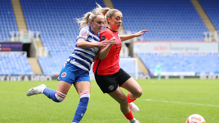 Brighton finished in 11th place last season as Reading slipped out of the WSL