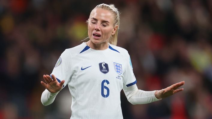 Alex Greenwood insists that England are not feeling the pressure despite their status as European champions