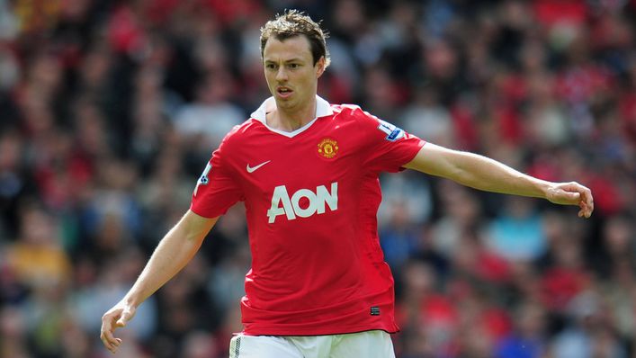 Jonny Evans played 198 matches for Manchester United