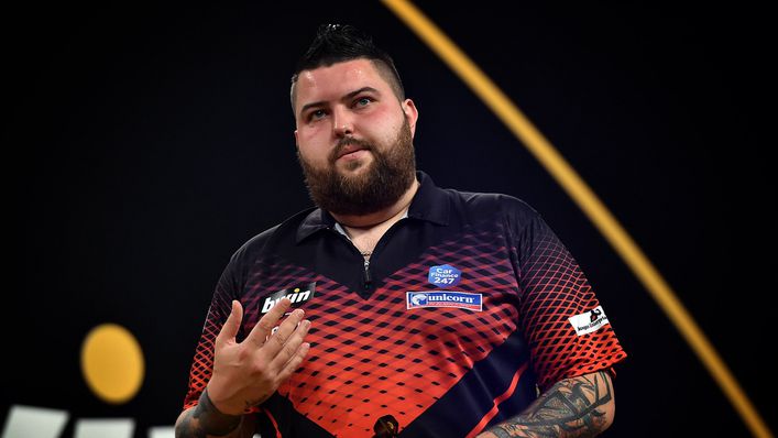 Michael Smith faces a tough quarter-final tie on Friday