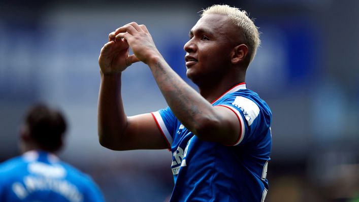 Alfredo Morelos has scored one goal from three substitute appearances so far this season