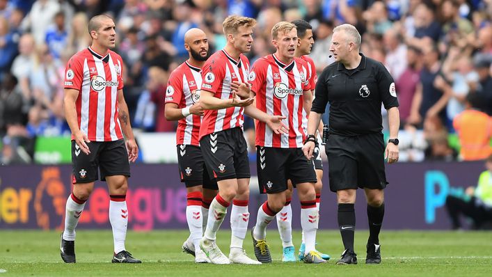 Southampton were controversially beaten by Leicester last season