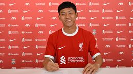 Wataru Endo has completed his move to Liverpool from Stuttgart