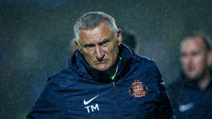 Sunderland under Tony Mowbray are hovering just outside the play-off places in the Championship