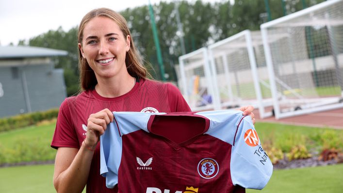 New Aston Villa signing Lucy Parker is joining up with England this month
