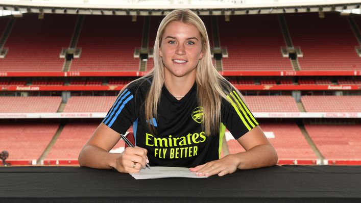 Alessia Russo joined Arsenal on a free transfer this summer