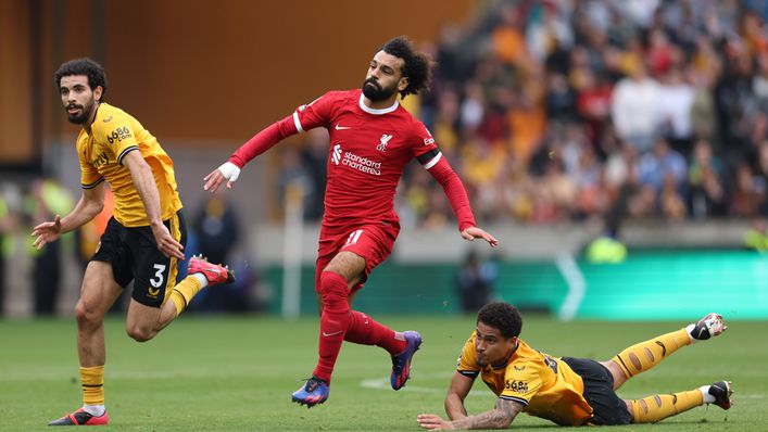 Mohamed Salah was excellent in the second half against Wolves