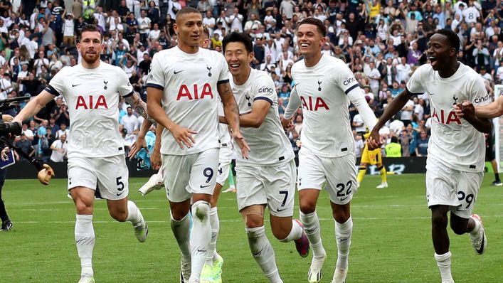 Heung-Min Son made sure Richarlison led the celebrations against Sheffield United