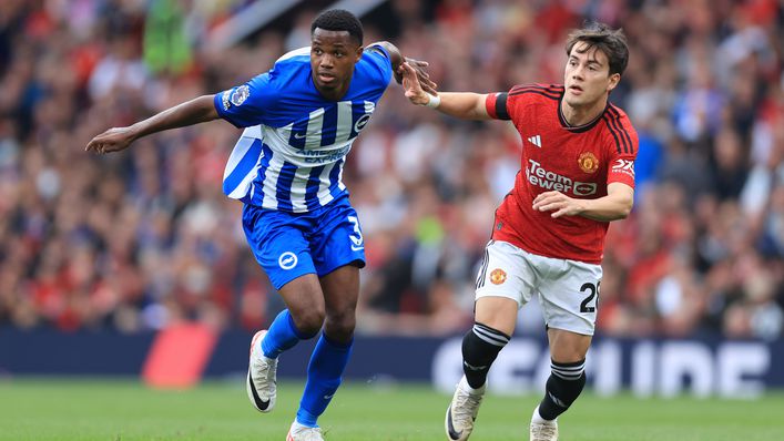 Ansu Fati made his debut for Brighton at Manchester United
