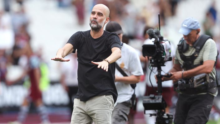 Pep Guardiola returned to the sidelines at the weekend after recovering from back surgery