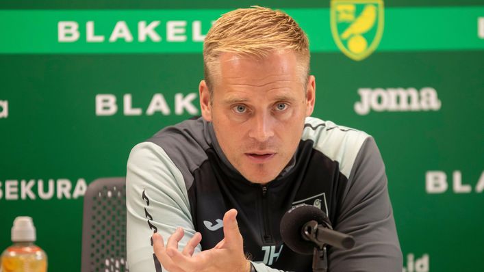 New manager Johannes Hoff Thorup is still moulding his Norwich side