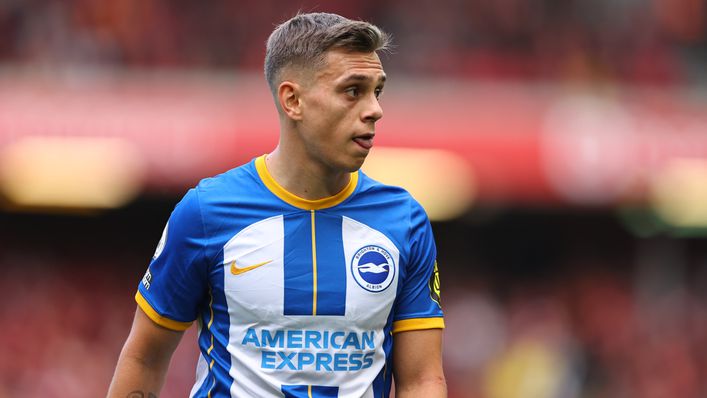 Leandro Trossard is an injury worry for Brighton