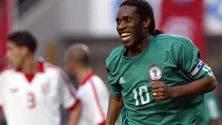 Jay-Jay Okocha graced many AFCON tournaments with Nigeria