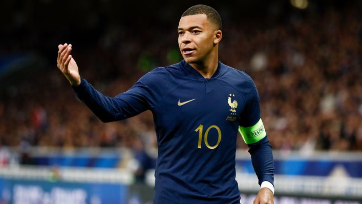 Kylian Mbappe has already scored 46 goals for France