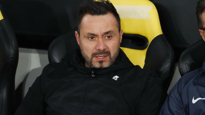 Brighton boss Roberto De Zerbi could be on Liverpool's shortlist