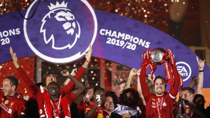 Liverpool lifted the Premier League title after a 24-game run of wins at Anfield