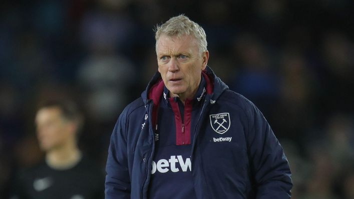 David Moyes will be hoping for a much-needed win against Everton on Saturday