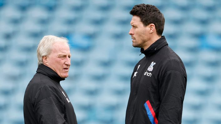 Ray Lewington and Paddy McCarthy will take charge for tonight's game at Everton